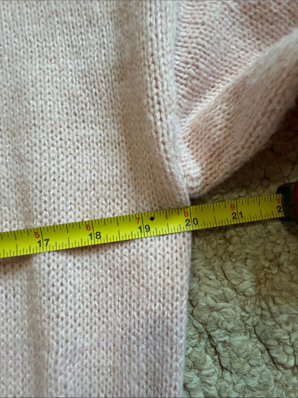 SO Pale Pink Cropped Ribbed Button-Front Cardigan - Picture 4 of 6